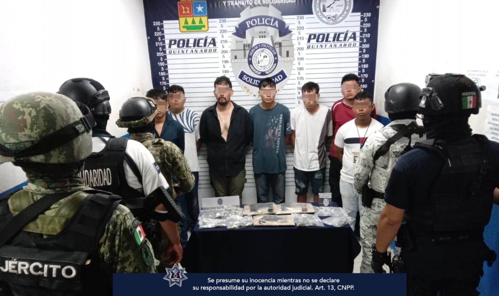 Detenidos por balacera en Playa del Carmen