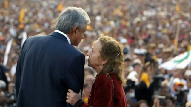 AMLO y Rosario Ibarra de Piedra