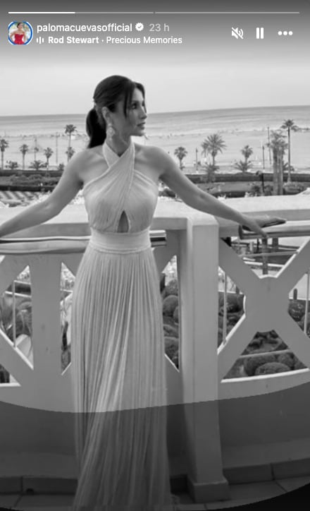 Paloma Cuevas asistió a una boda sin la compañía de Luis Miguel