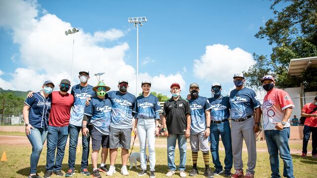 Geraldine Ponce, alcaldesa de Tepic, fomenta el beisbol como deporte tradicional del estado