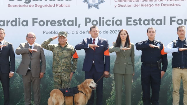 Alejandro Armenta presenta a la Policía y a la Guardia Forestal de Puebla