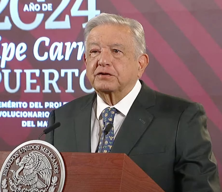 ¿Qué le pasó a AMLO en el ojo?