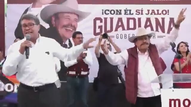 Ricardo Monreal apoya a Armando Guadiana