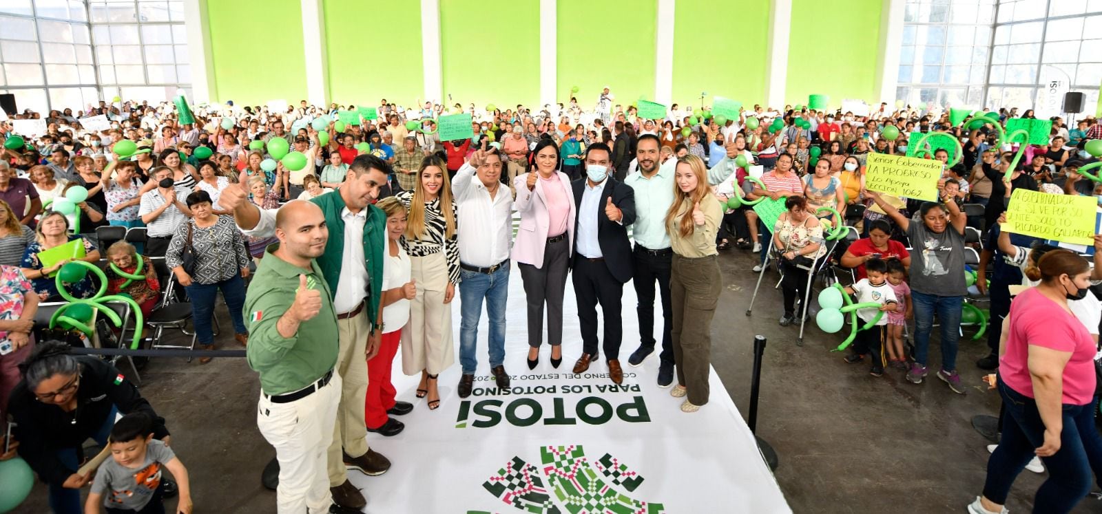 Entrega de programas en San Luis Potosí