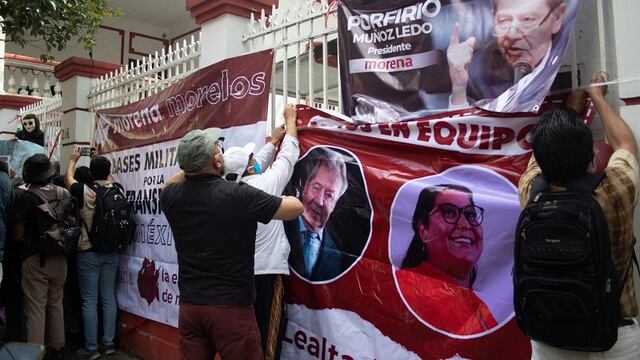 Toma de sede de Morena