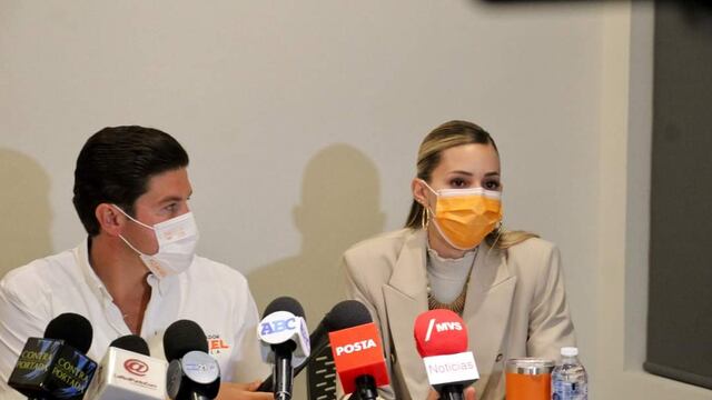 Mariana Rodríguez y Samuel García