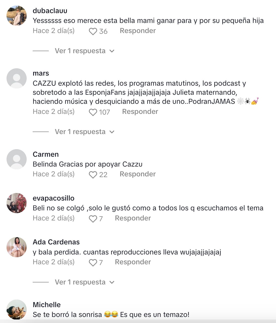 Usuarios funan a Maxine Woodside defendiendo a Belinda y a Cazzu