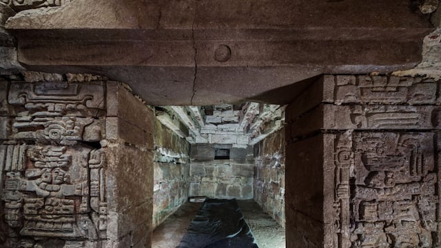 Tumba zapoteca en Oaxaca