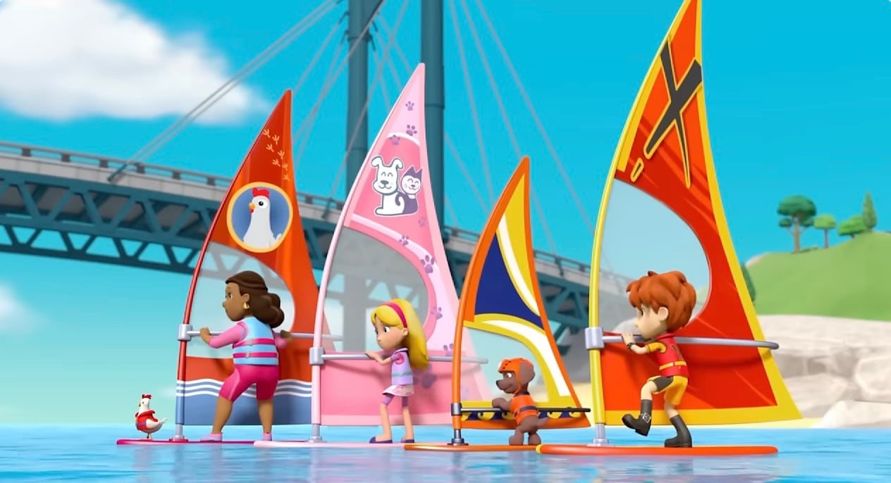 Paw Patrol por Día Global del Viento