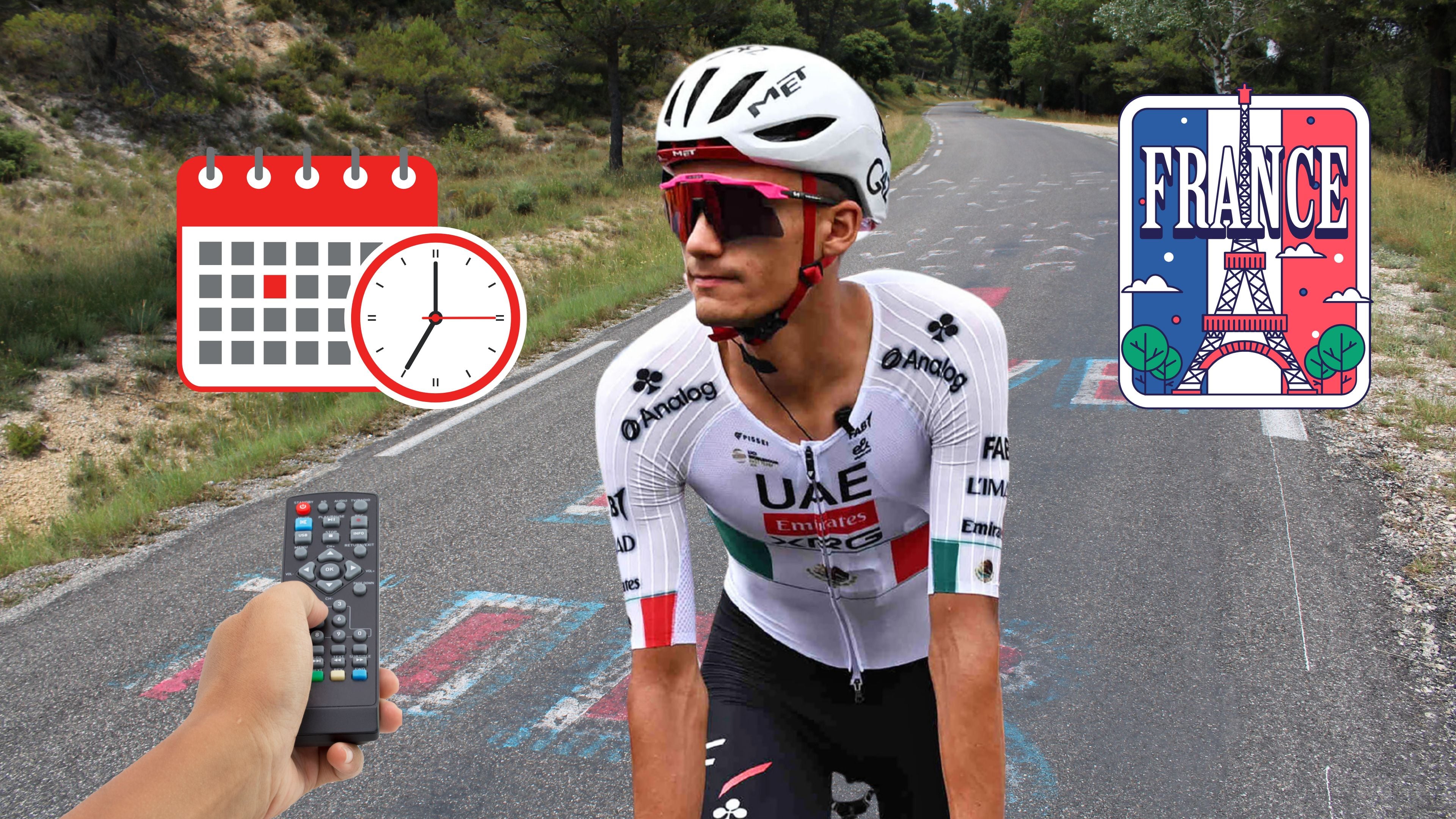 Isaac del Toro: Hora y canal para ver la Etapa 13 del Tour de Francia 2026