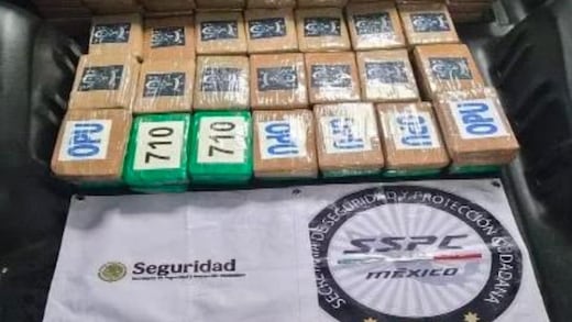 Harfuch reporta decomiso de 217 kilos de cocaína en operativo en CDMX