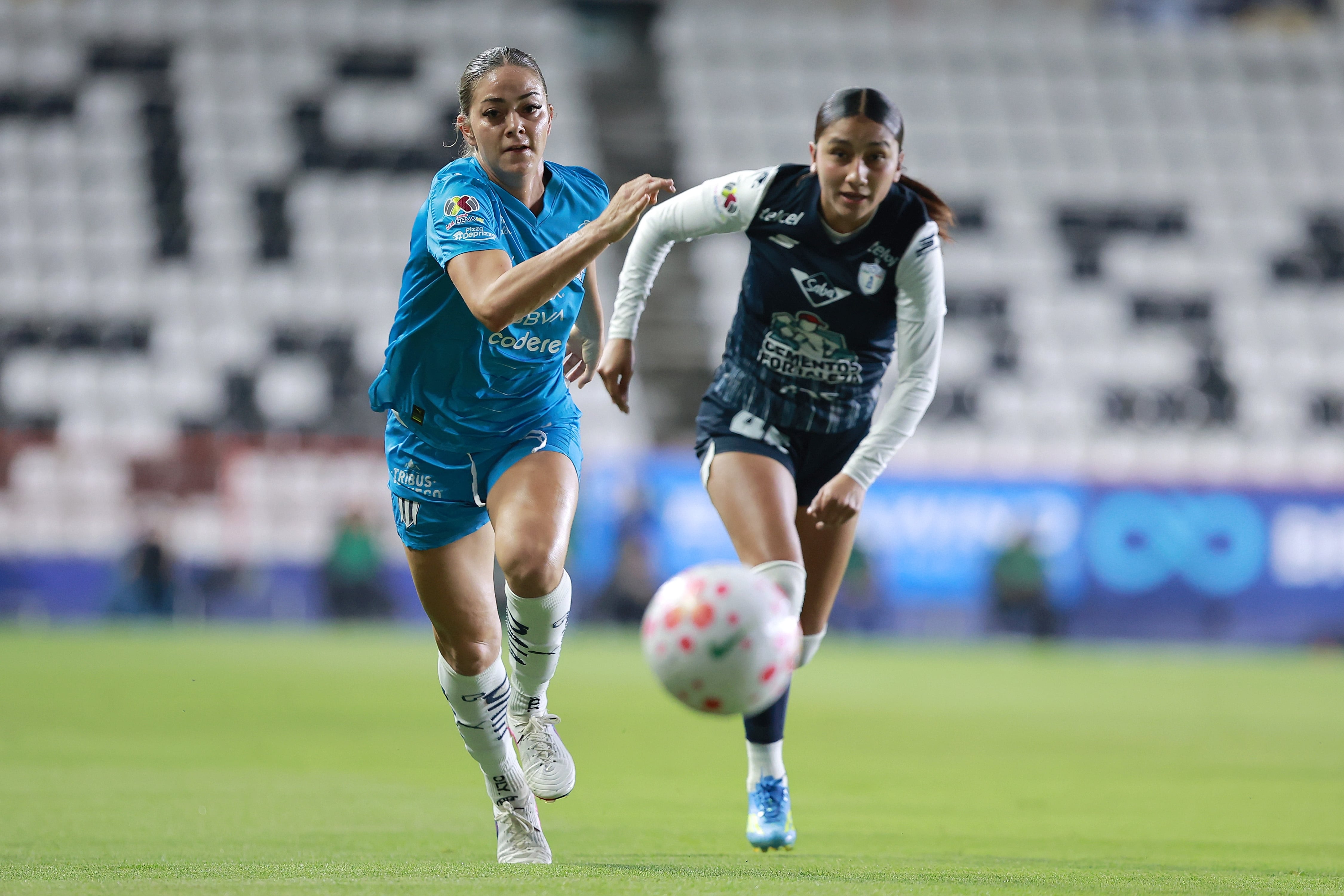 Pachuca gana la ida ante Rayadas en las semifinales de la Liga MX Femenil.
