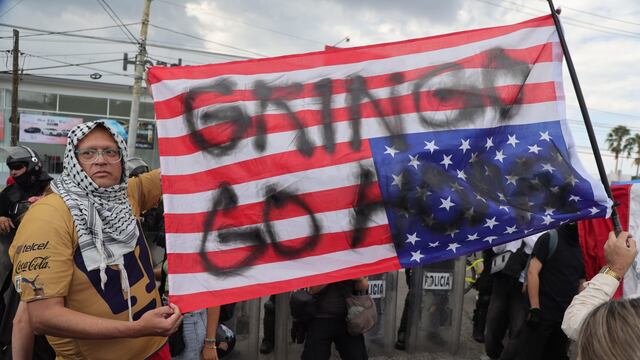 Protesta vs la gentrificación en CDMX