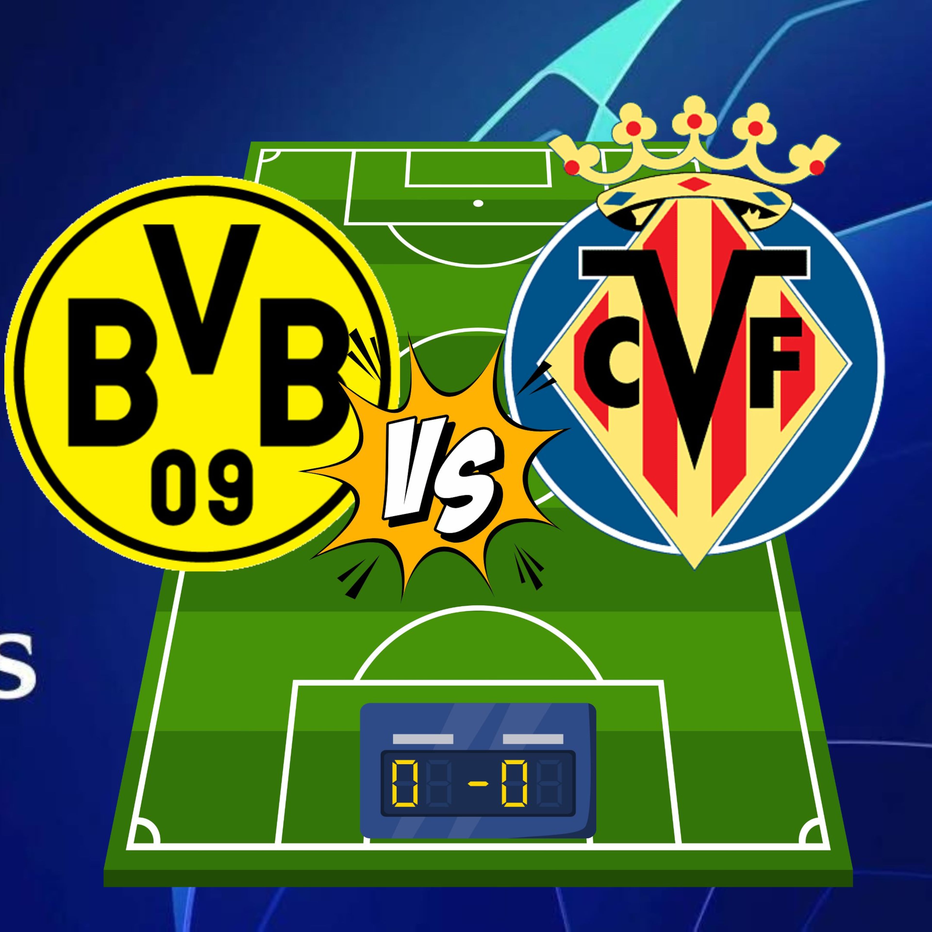 Borussia Dortmund vs Villarreal: Pronóstico y posibles alineaciones del partido de la Champions League