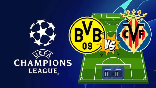 Borussia Dortmund es favorito para vencer al Villarreal en la Champions League