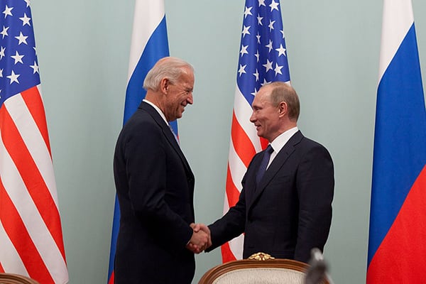 Presidentes de Rusia y Estados Unidos