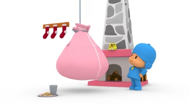 Capítulo Pocoyó investiga quién trae los regalos de Navidad: