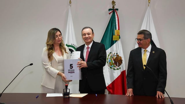 Quinto Informe de Gobierno de Alfonso Durazo. Foto: Gobierno del Estado de Sonora