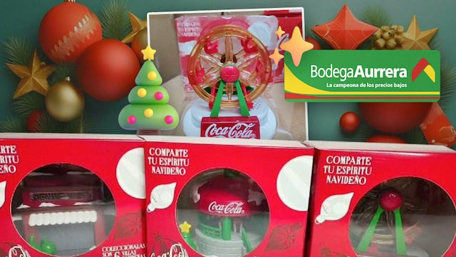 Villa navideña Coca Cola 2024 en Bodega Aurrerá: Precio del pack con 6 coleccionables