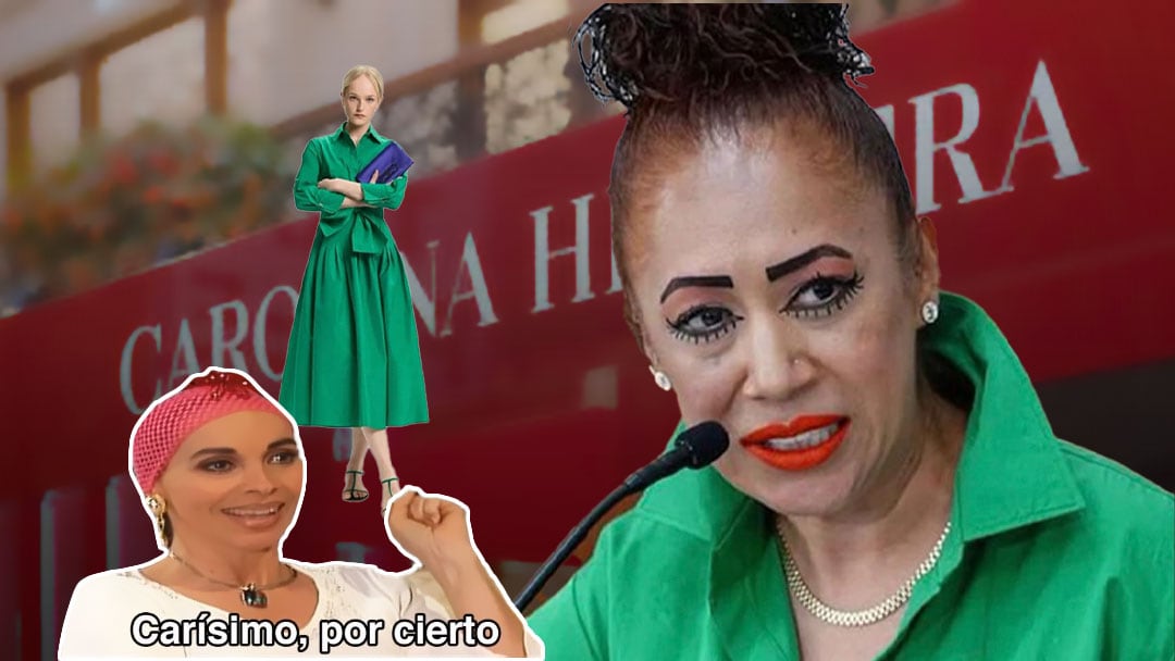 Diputada del Partido Verde ha lucido un vestido Carolina Herrera de 22 mil pesos