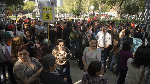 Simulacro 19 de de septiembre de 2014.