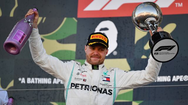 El finlandés superó a Vettel y Hamilton en Suzuka