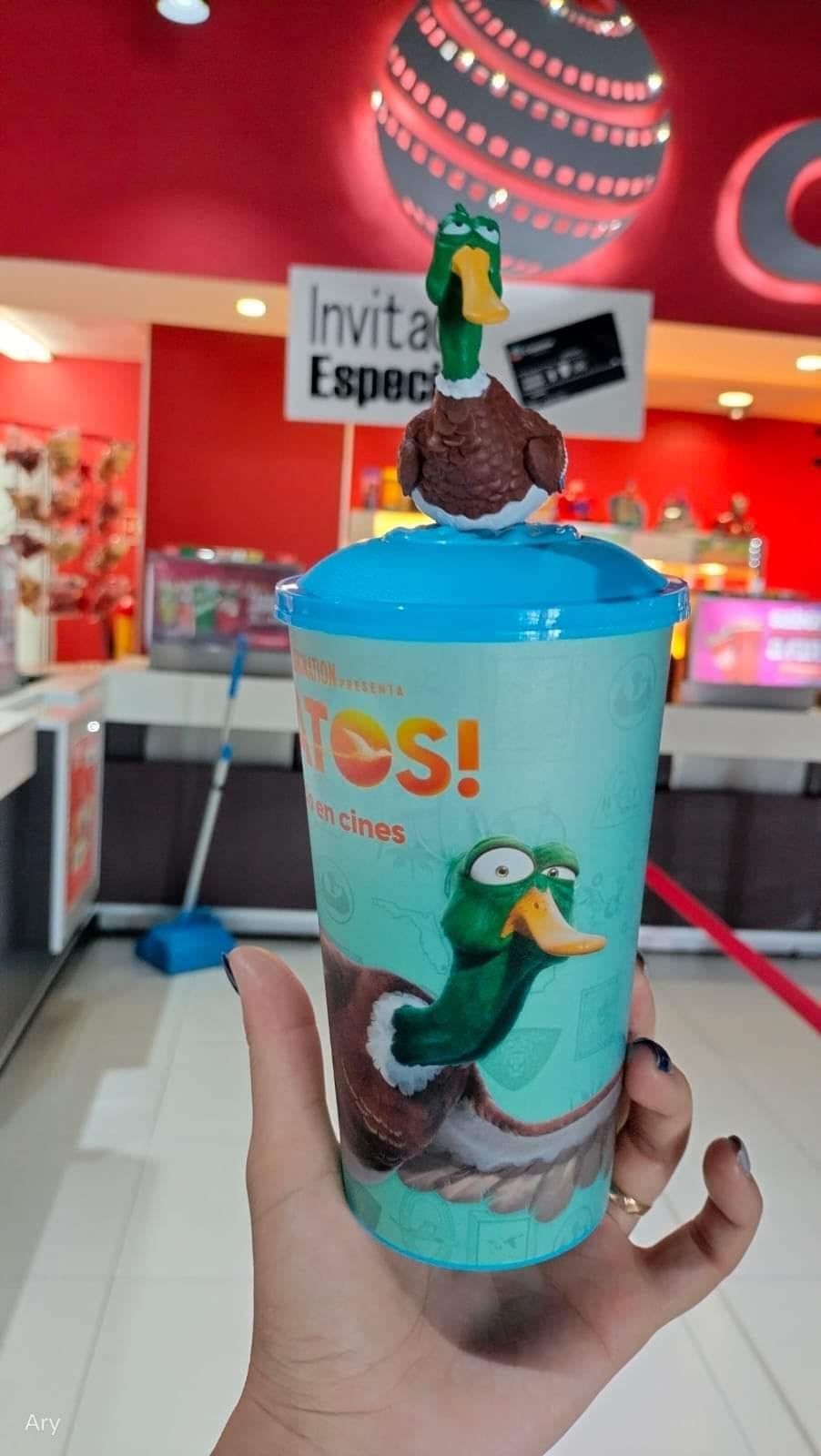 Vaso ¡Patos! en Cinemex