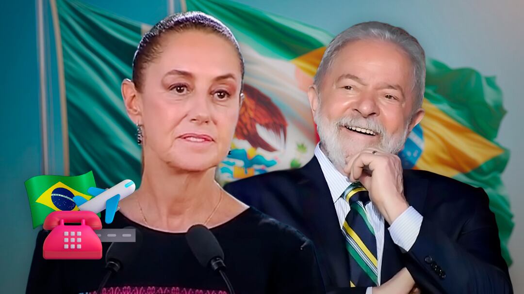 Sheinbaum revela detalles de su llamada con Lula y analiza visita a Brasil en mayo