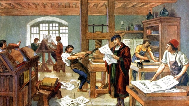 Johannes Gutenberg, inventor de la imprenta