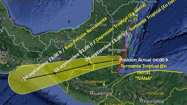 Tormenta tropical Nana