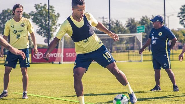 Giovani Dos Santos apenas se incorporó a la pretemporada de América