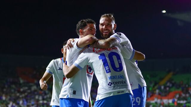 Club León vs Cruz Azul en vivo: Andrés Montaño marca el tercero para la Máquina.