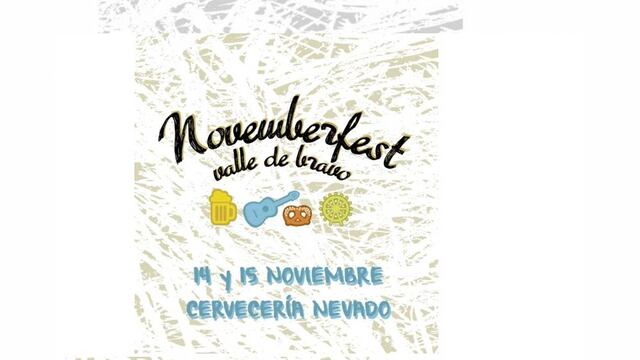 Si tienes ganas de un fin lleno de música, actividades y cerveza, asiste el próximo 14 y 15 de noviembre a este evento.