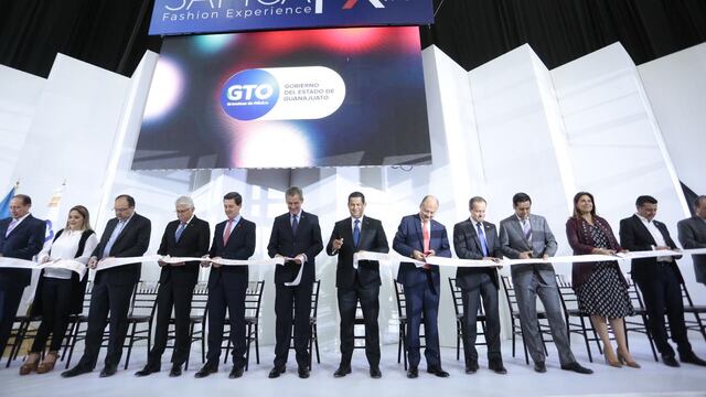 Diego Sinhue Rodríguez Vallejo en la inauguración de SAPICA.