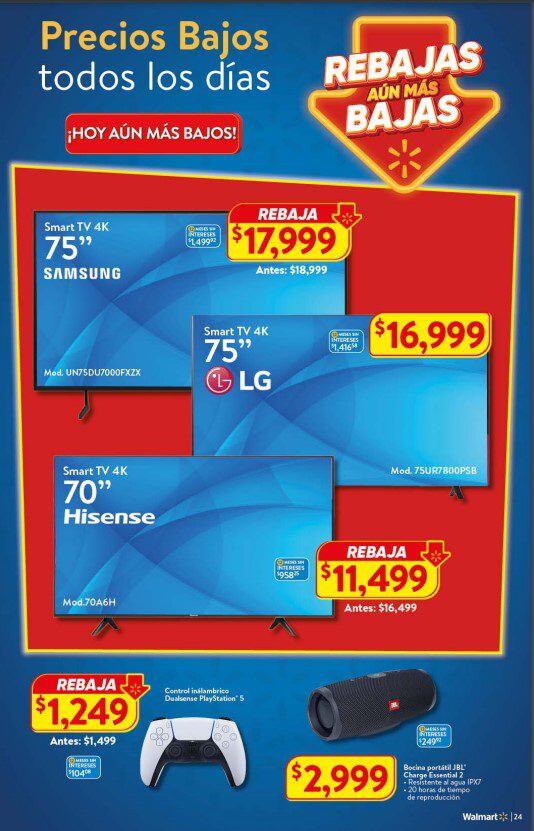 Ofertas Walmart hoy al 6 de noviembre 2024