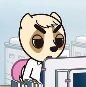 Anai, personaje de Aggretsuko