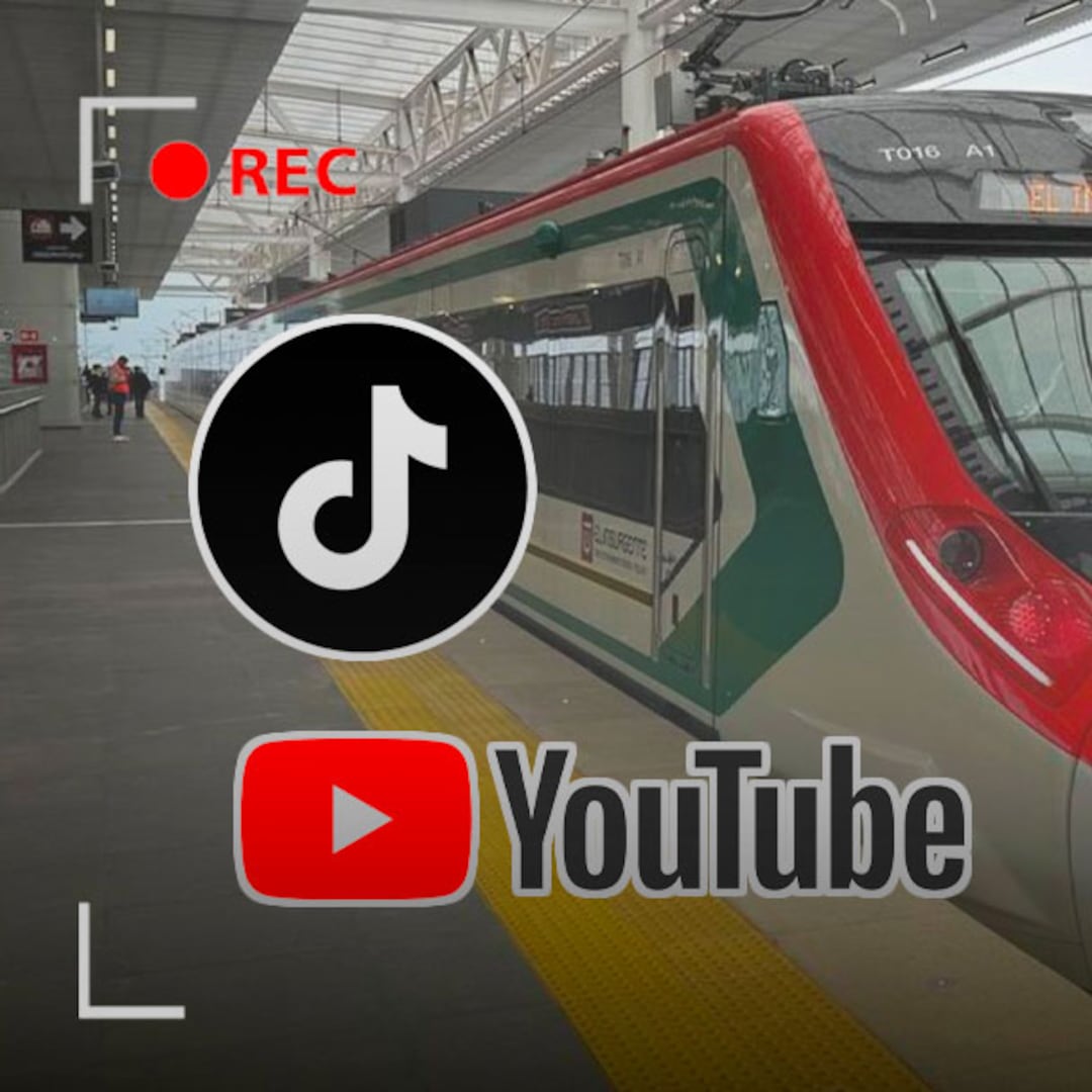 Inauguración del Tren El Insurgente desata largas filas y miles de videos en TikTok y YouTube