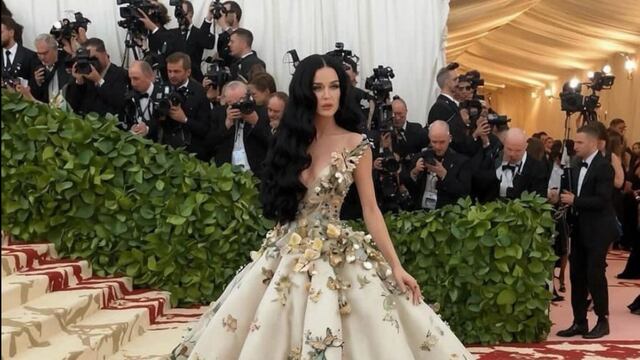 Katy Perry en la Met Gala 2024 con inteligencia artificial