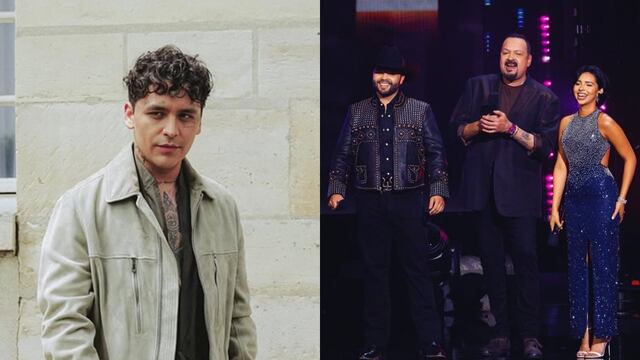 Christian Nodal descarta gira con la familia Aguilar