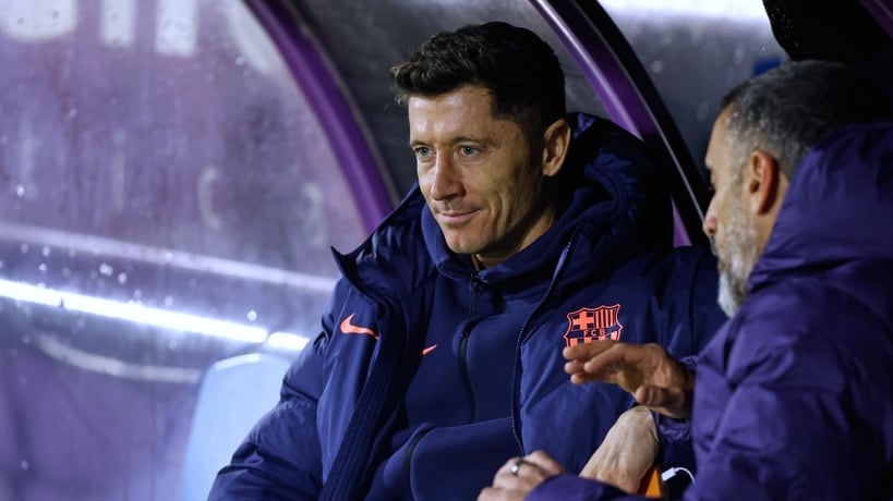 FC Barcelona confirma lesión de Lewandowski y no jugará ante Atlético en Copa del Rey