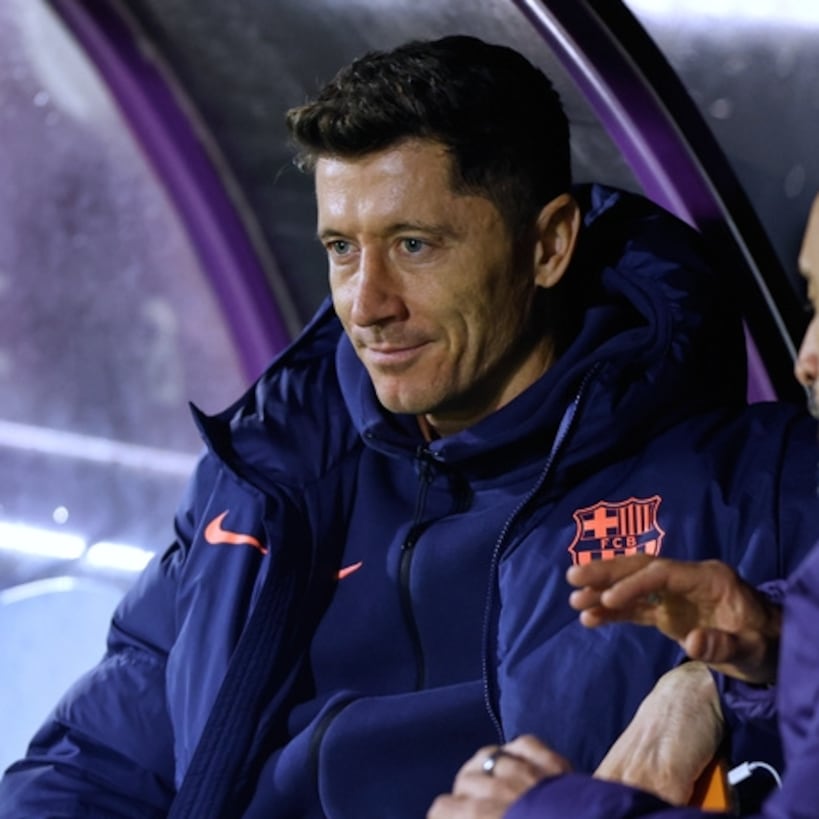 FC Barcelona confirma lesión de Lewandowski y no jugará ante Atlético en Copa del Rey