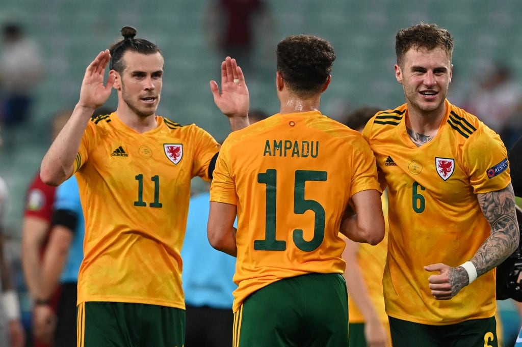 Gareth Bale en el Gales vs. Turquía