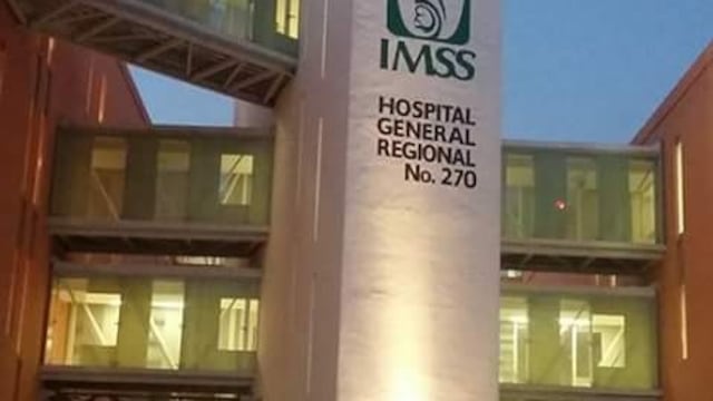 Hospital del IMSS en Reynosa, Tamaulipas.