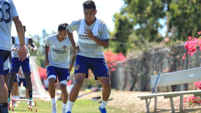 Efraín Álvarez en pleno entrenamiento.
