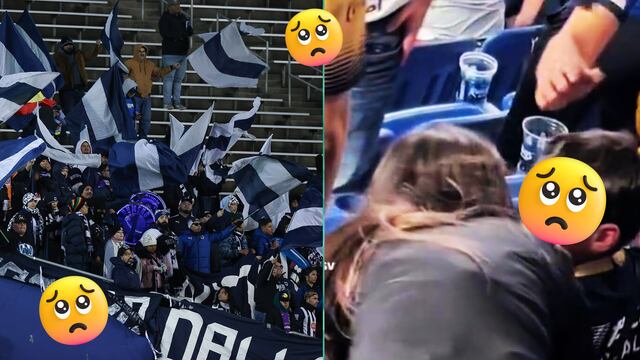 Fans de Rayados consuelan a niño de Pumas que lloró por la derrota