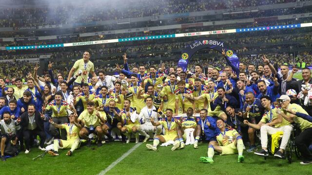 Club América campeón.