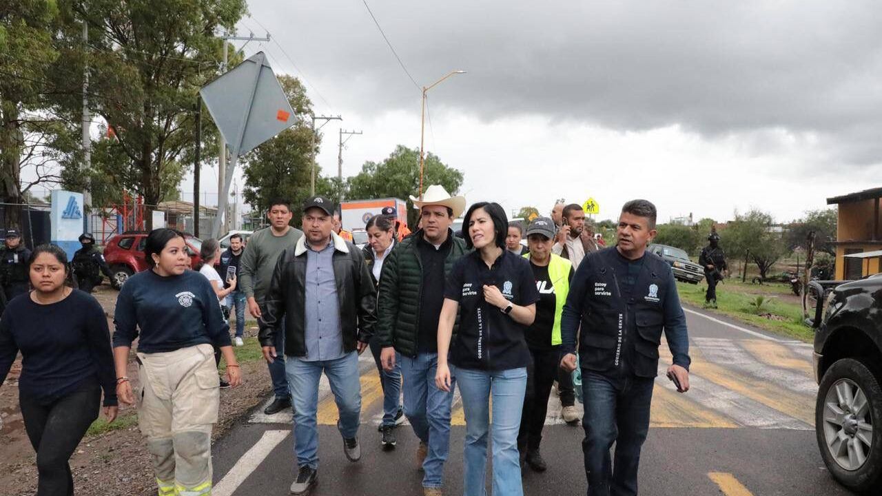 Gobierno de Guanajuato despliega brigada de emergencia en Ocampo, tras inundación en San Pedro de Ibarra