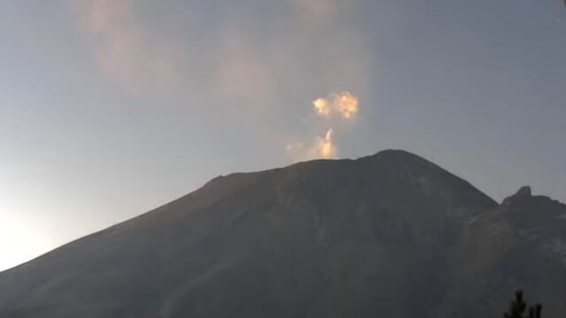 Volcán Popocatépetl el 13 de febrero