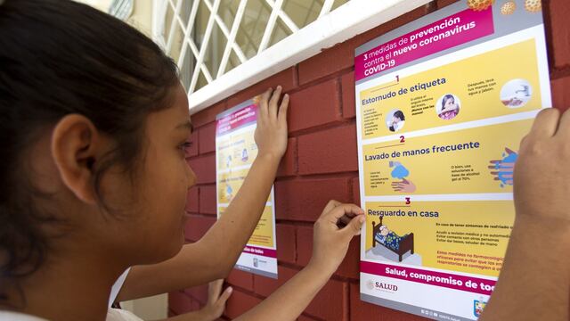 OMS publica guía para evitar contagios de coronavirus en escuelas