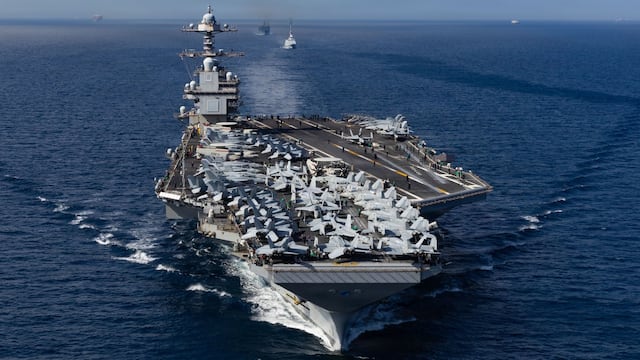 Estados Unidos despliega portaaviones hacia Medio Oriente desde Asia